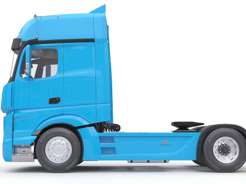 Mercedes Big Truck 3D Model