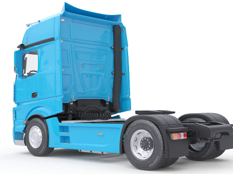 Mercedes Big Truck 3D Model