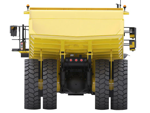 Komatsu HD605 Mining Truck 3D Model