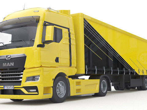 Man Transporter Vehicle 3D 模型