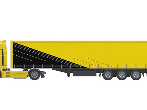 Man Transporter Vehicle 3D Model