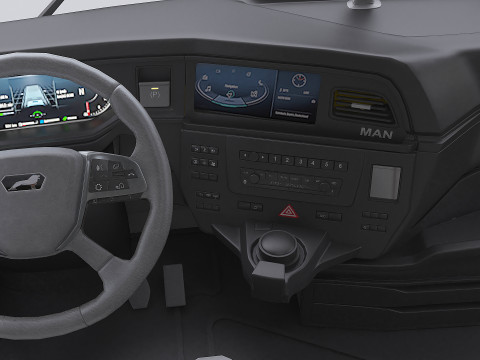 Man Transporter Vehicle Model 3D