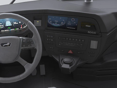 Man Transporter Vehicle 3D Model