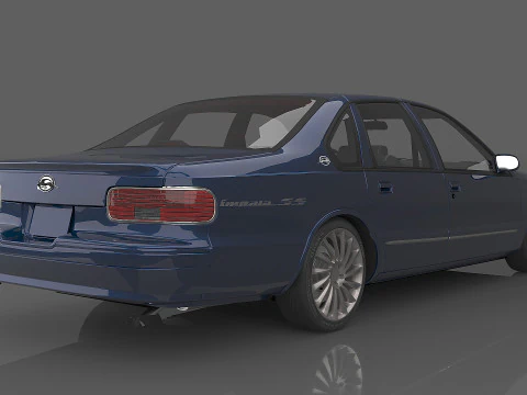 1996 Chevrolet Impala SS 3D Model