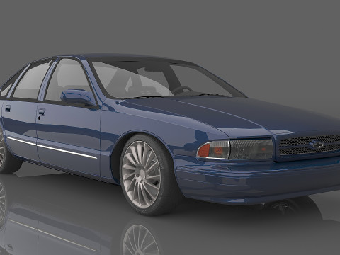 1996 Chevrolet Impala SS 3D Model