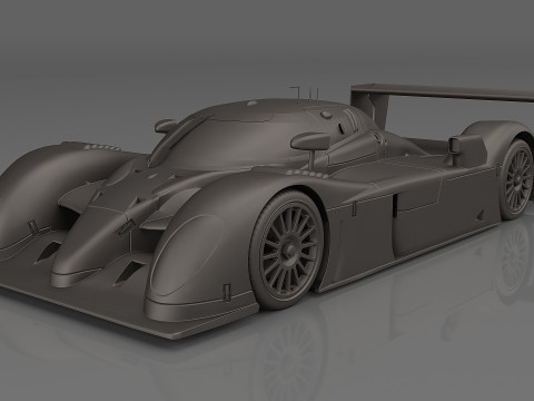 2003 Bentley Speed 8 7 Team Bentley 3D Модель