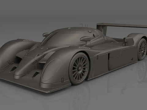 2003 Bentley Speed 8 7 Team Bentley 3D Model