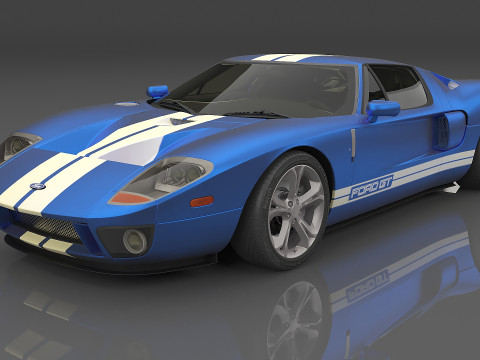 2005 GT 3D Model