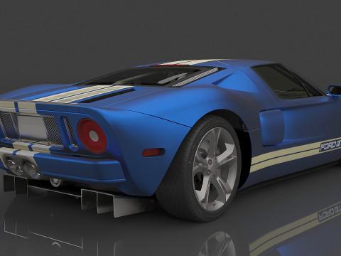 2005 GT 3Dモデル
