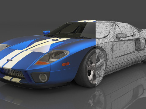 2005 GT 3Dモデル