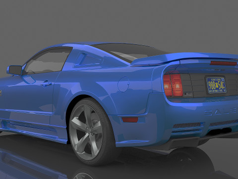 2006 Saleen S281 E Model 3D
