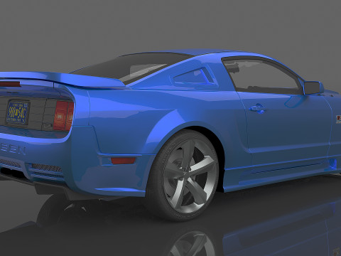2006 Saleen S281 E Model 3D