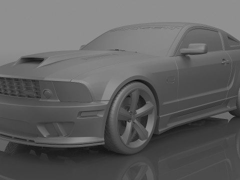 2006 Saleen S281 E Model 3D