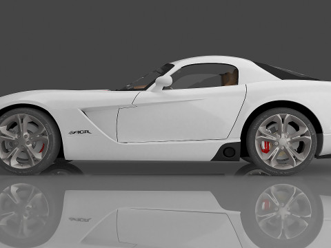 2008 Dodge Viper SRT10 ACR Modelo 3D