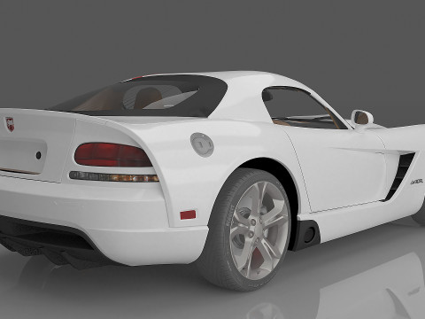 2008 Dodge Viper SRT10 ACR Modelo 3D