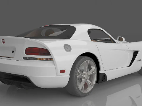 2008 Dodge Viper SRT10 ACR 3D Model