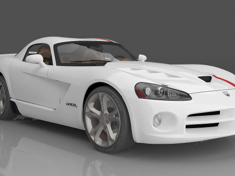 2008 Dodge Viper SRT10 ACR Modelo 3D