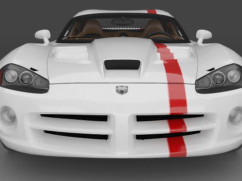 2008 Dodge Viper SRT10 ACR Modelo 3D