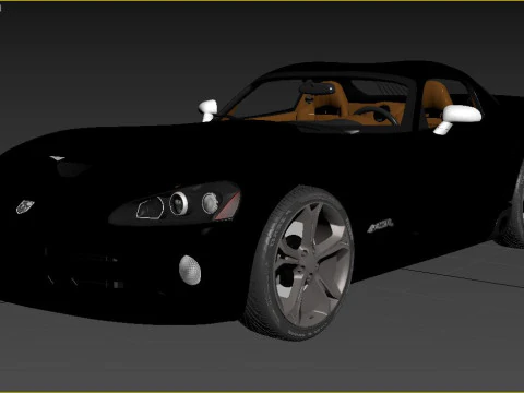 2008 Dodge Viper SRT10 ACR 3D Model