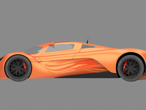 2008 Mazda Furai Modelo 3D