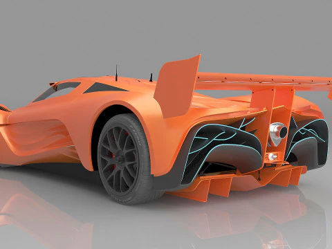 2008 Mazda Furai 3D Model