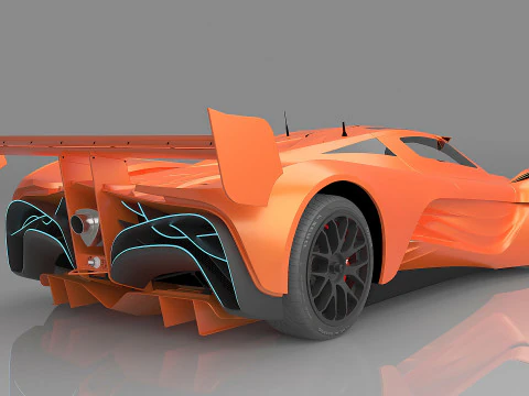 2008 Mazda Furai 3D Model