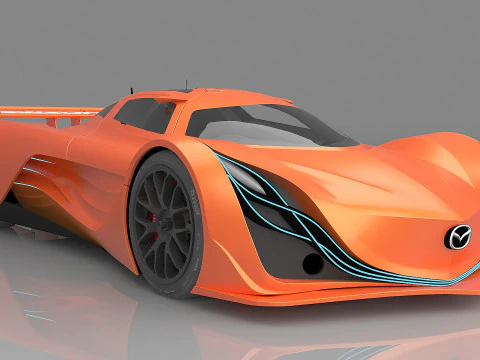 2008 Mazda Furai 3D Model