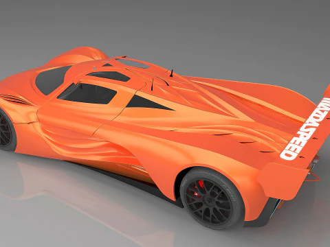 2008 Mazda Furai 3D Model
