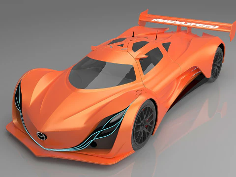 2008 Mazda Furai 3D Model