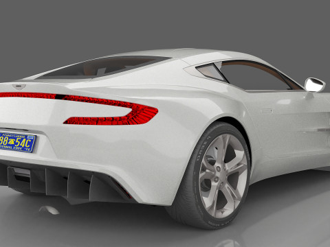 2010 Aston Martin ONE-77 3Dモデル
