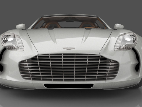 2010 Aston Martin ONE-77 3Dモデル