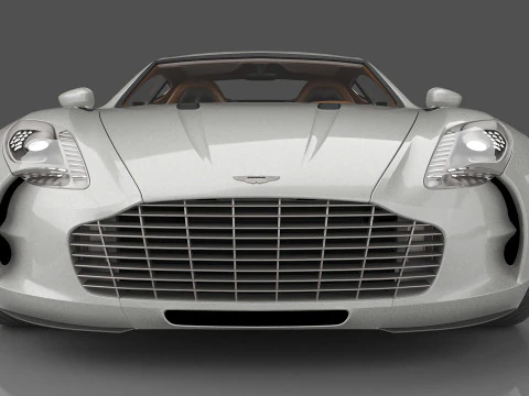 2010 Aston Martin ONE-77 3D Model