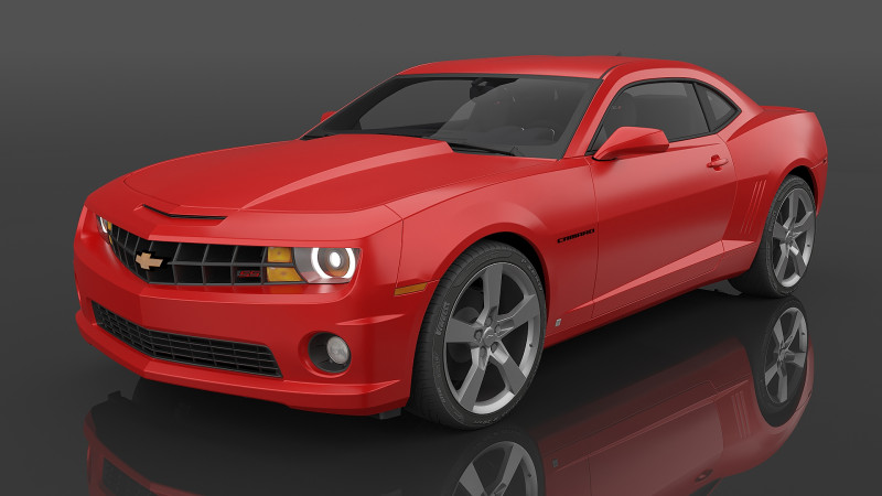 2010 Chevrolet Camaro SS Modèle 3D .c4d .max .obj .3ds .fbx .stl .blend 