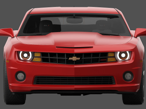 2010 Chevrolet Camaro SS Modèle 3D