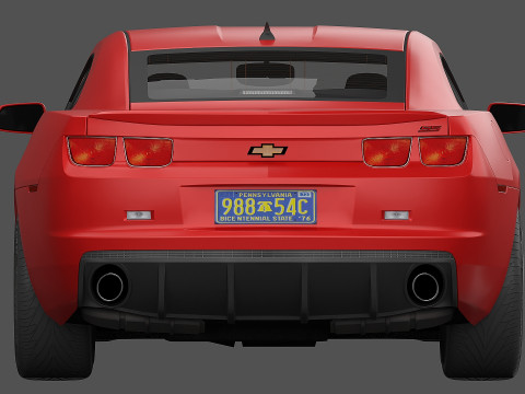 2010 Chevrolet Camaro SS Modèle 3D