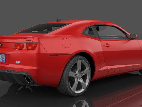 2010 Chevrolet Camaro SS Modèle 3D