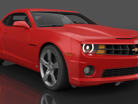 2010 Chevrolet Camaro SS Modèle 3D