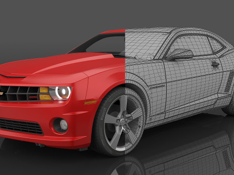2010 Chevrolet Camaro SS Modèle 3D