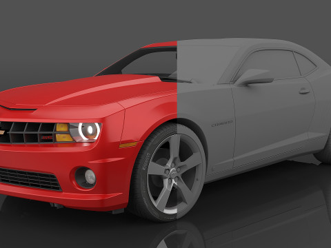 2010 Chevrolet Camaro SS Modèle 3D