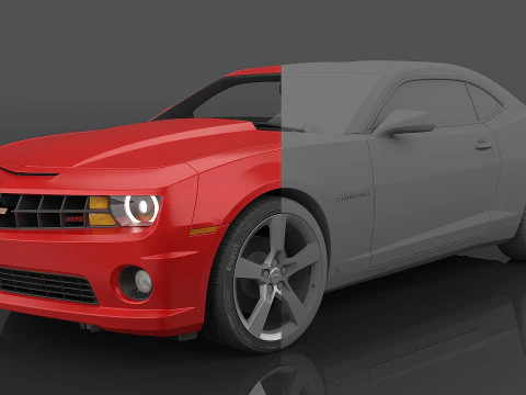 2010 Chevrolet Camaro SS 3D Model