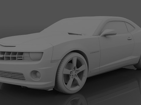 2010 Chevrolet Camaro SS Modèle 3D