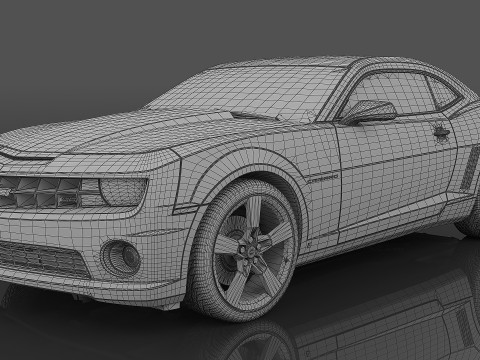 2010 Chevrolet Camaro SS Modèle 3D