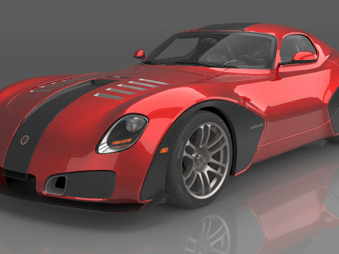 2010 Devon GTX Modelo 3D