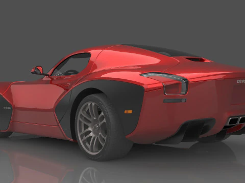 2010 Devon GTX 3D Model