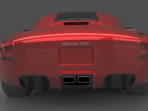 2010 Devon GTX Model 3D