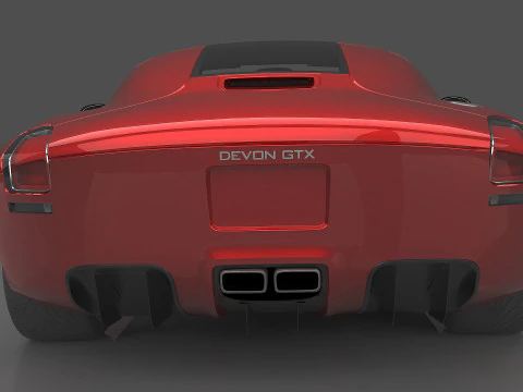 2010 Devon GTX 3D Model