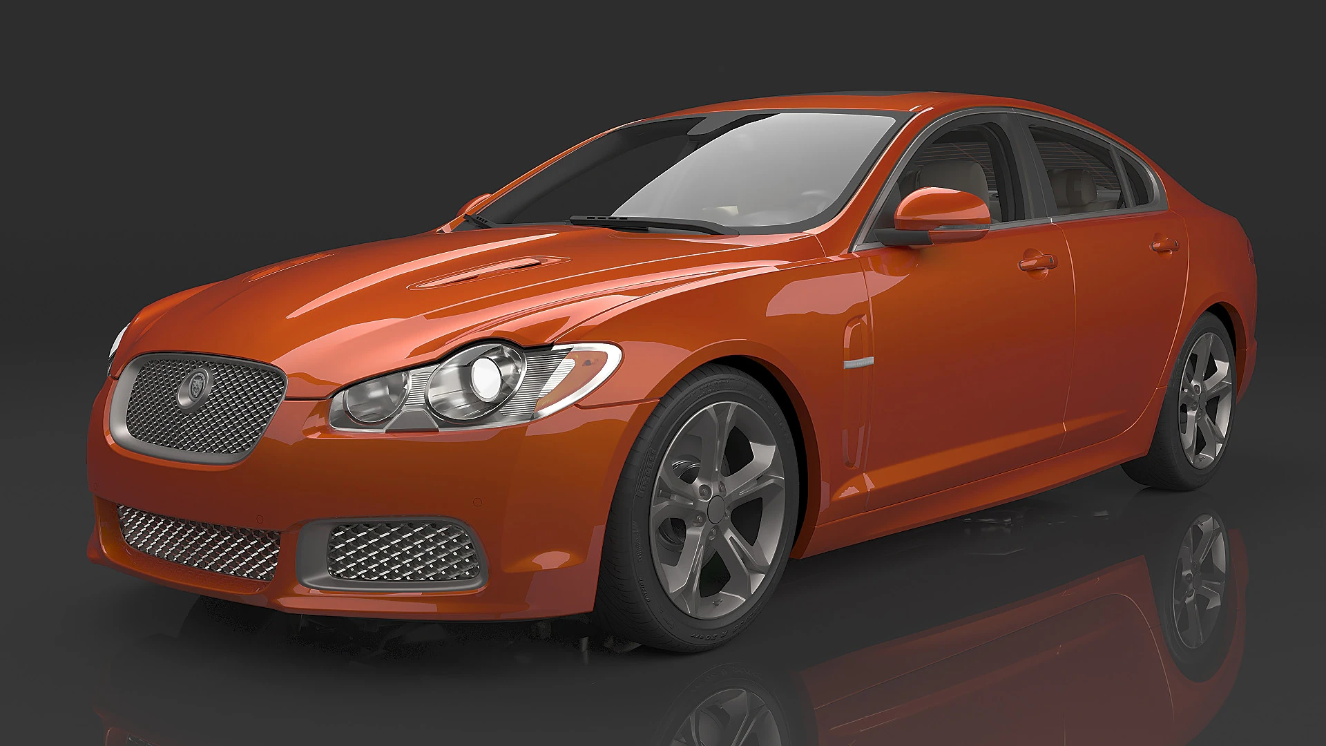 2010 Jaguar Xfr 3D Model .c4d .max .obj .3ds .fbx .stl .blend 