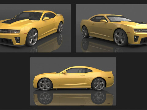 2012 Chevrolet Camaro ZL1 3Dモデル