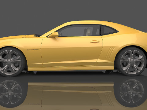 2012 Chevrolet Camaro ZL1 3Dモデル