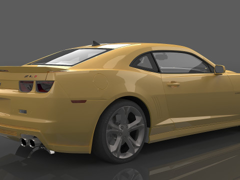 2012 Chevrolet Camaro ZL1 3Dモデル